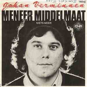 Johan Verminnen - Meneer Middelmaat