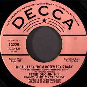Peter Duchin His Piano And Orchestra - The Lullaby From Rosemary's Baby