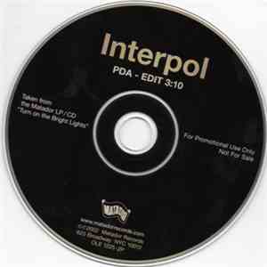 Interpol - PDA