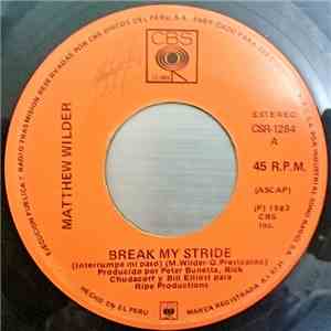 Matthew Wilder - Break My Stride