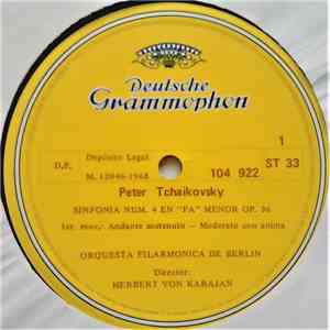 Peter Tschaikowsky - Herbert von Karajan / Orquesta Filarmónica De Berlín, ...