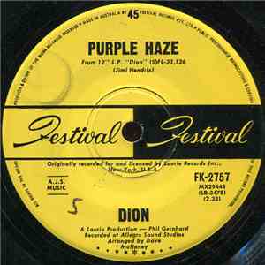 Dion - Purple Haze / The Dolphins