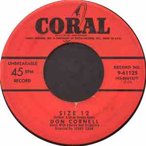 Don Cornell - Size 12 / Hold Me
