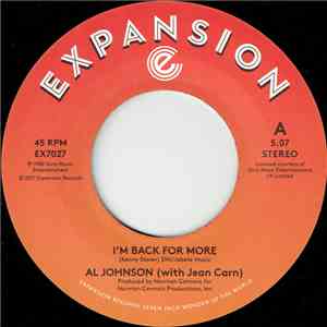 Al Johnson With Jean Carn / Al Johnson - I'm Back For More / I've Got My Se ...