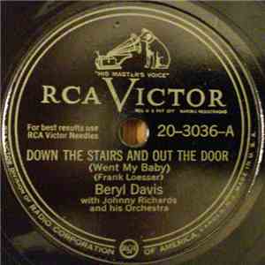 Beryl Davis - Down The Stairs And Out The Door / Just Once More