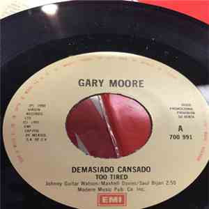 Gary Moore - Too Tired