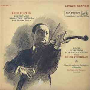 Heifetz With Brooks Smith , Erick Friedman, New Symphony Orchestra Of Londo ...