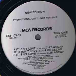 New Edition - If It Isn't Love