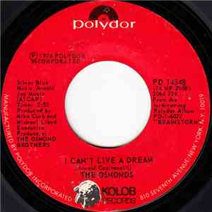 The Osmonds - I Can't Live A Dream / Check It Out