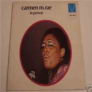 Carmen McRae - In Person