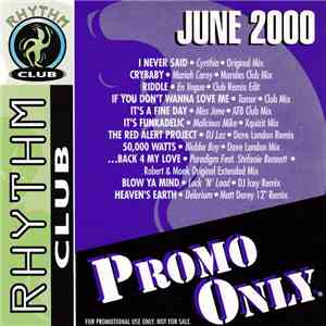 Various - Promo Only Rhythm Club: June 00
