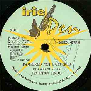 Hopeton Lindo / Power Man - Pampered Not Battered / Dogheart In Love