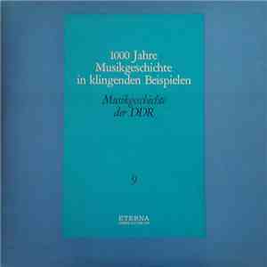 Various - 1000 Jahre Musikgeschichte In Klingenden Beispielen – Musikgeschi ...