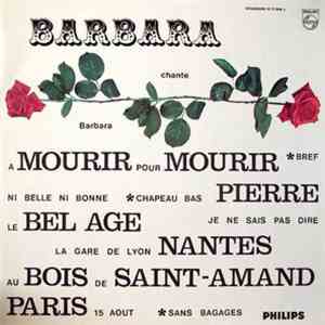 Barbara  - Barbara Chante Barbara