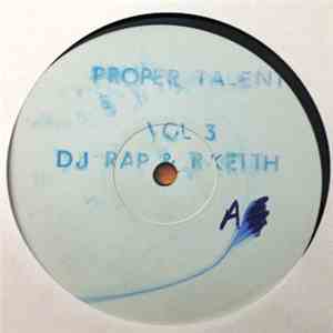 DJ Rap & R. Keith - Vol.3