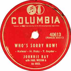 Johnnie Ray With Paul Weston & His Orch. / Johnnie Ray With Paul Weston & H ...