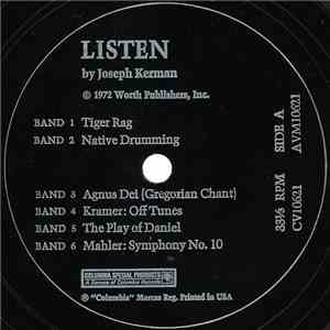 Joseph Kerman - Listen