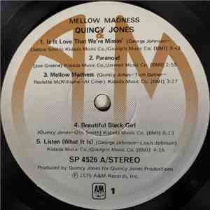 Quincy Jones - Mellow Madness