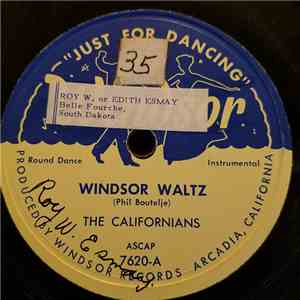 The Californians  / The Sundowners Band - Windsor Waltz / Lovable Lucy Lou
