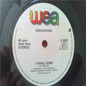 Dedication - I Shall Sing