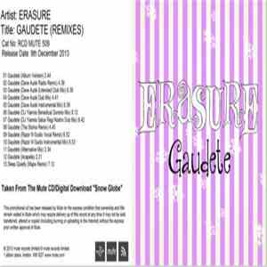 Erasure - Gaudete (Remixes)