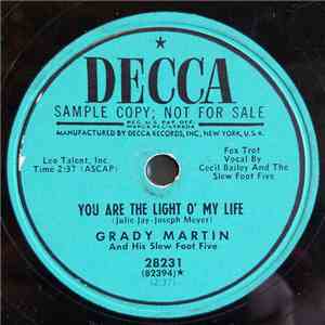 Grady Martin And His Slew Foot Five - You Are The Light O' My Life