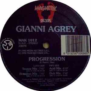 Gianni Agrey - Progression