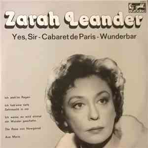 Zarah Leander - Yes,Sir - Cabaret De Paris - Wunderbar