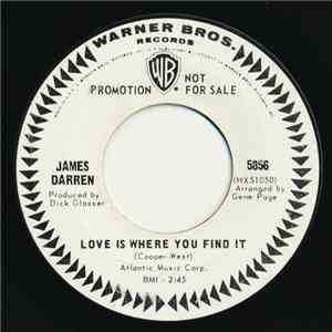James Darren - (Let's Worry About) Tomorrow, Tomorrow / Love Is Where You F ...
