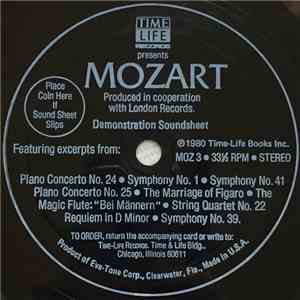 Mozart - Time Life Records Presents Mozart