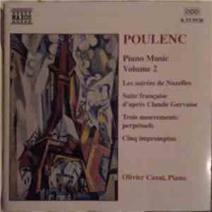 Poulenc - Olivier Cazal - Piano Music Volume 2