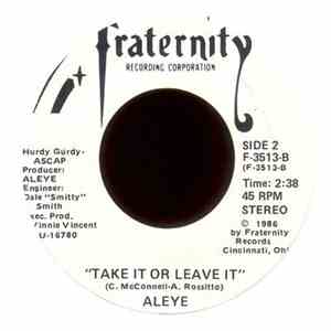 Aleye - Turn To You / Take It Or Leave It