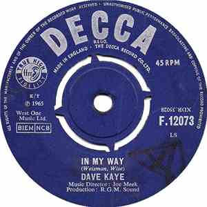Dave Kaye - In My Way