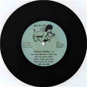 GG Allin - Public Animal #1