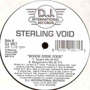Sterling Void - Boogie Oogie Oogie
