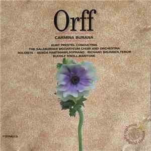 Orff, Gerda Hartmann, Richard Brummer, Rudolf Knoll, Kurt Prestel, Salzburg ...