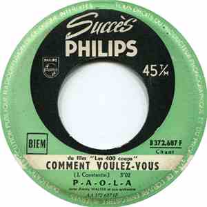 P.A.O.L.A - Comment Voulez-vous