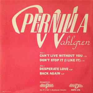 Pernilla Wahlgren - Can't Live Without You