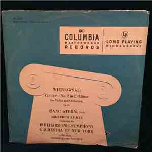 Wieniawski, Isaac Stern, Efrem Kurtz, Philharmonic-Symphony Orchestra of Ne ...
