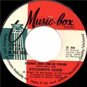 Dschingis Khan - Dschingis Khan (English Version)