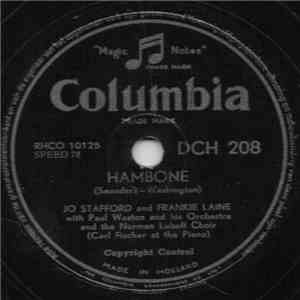 Jo Stafford And Frankie Laine / Harry James And His Orchestra - Hambone / B ...