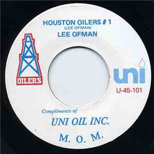 Lee Ofman - Houston Oilers #1