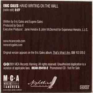 Eric Gales - Hand Writing On The Wall