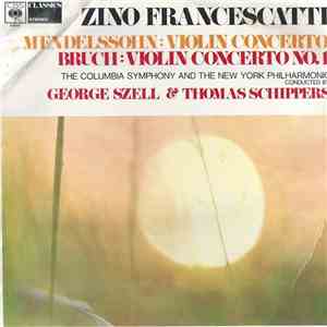 Zino Francescatti, Mendelssohn, Bruch, The Columbia Symphony Orchestra And ...