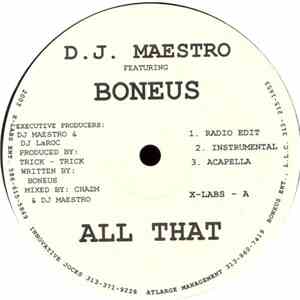 D.J. Maestro - All That / Lets Get Kronk
