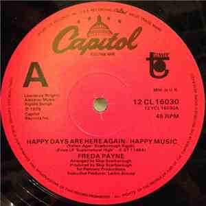 Freda Payne - Happy Days Are Here Again/Happy Music / I'd Do Anything For Y ...