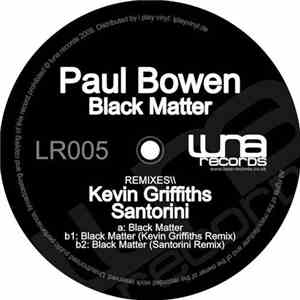 Paul Bowen - Black Matter
