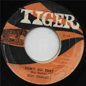 Roy Shirley - Don't Do That