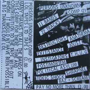 Various - Persons Unknown (Comp 2)