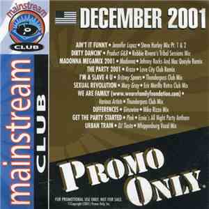Various - Promo Only Mainstream Club: December 2001